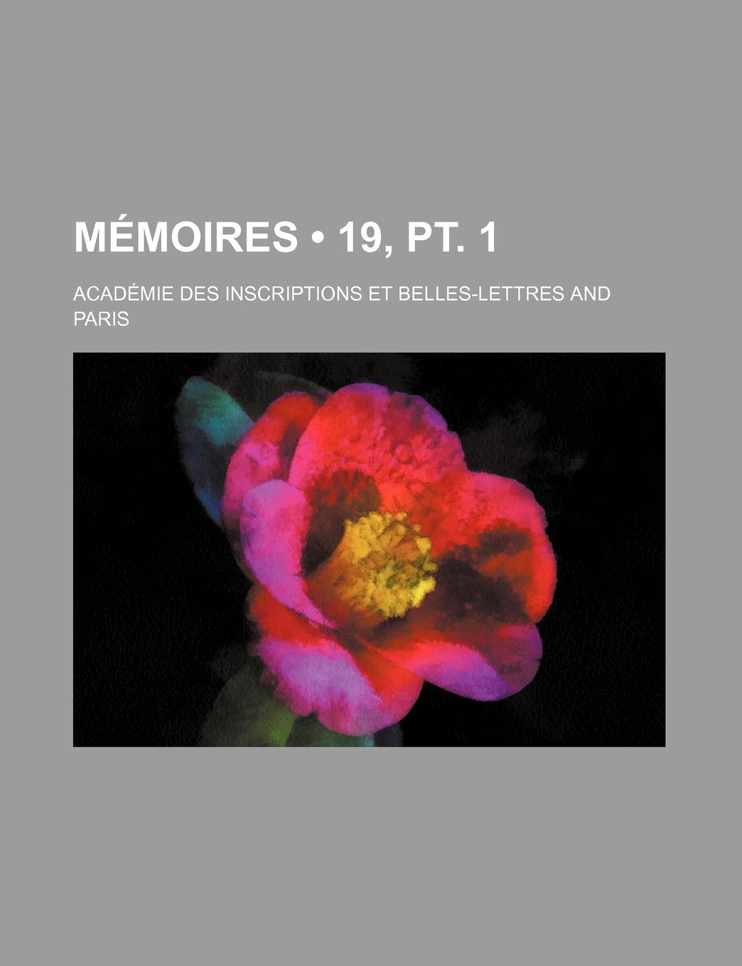 Memoires (19, PT. 1) Books