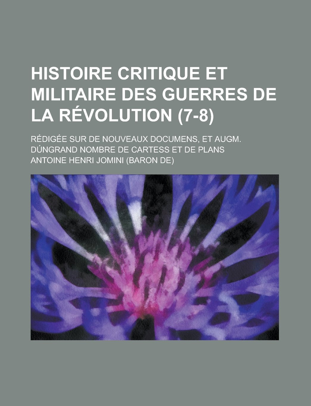Histoire Critique Et Militaire Des Guerres de La Revolution (7-8); Redigee Sur de Nouveaux Documens, Et Augm. Dungrand Nombre de Cartess Et de Plans Books