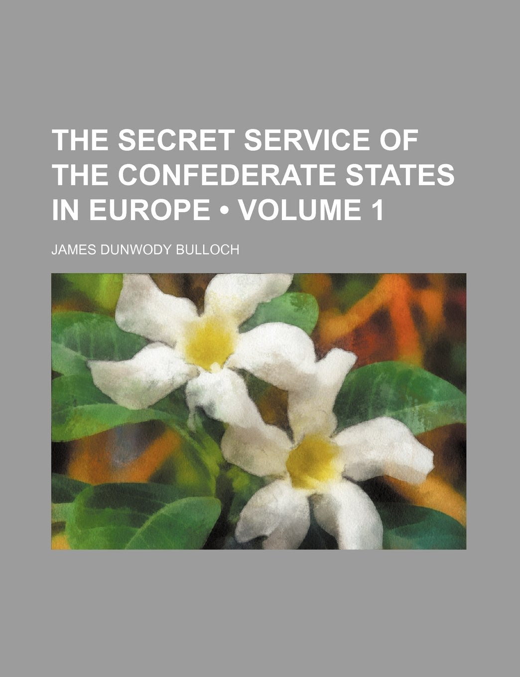 The Secret Service of the Confederate States in Europe (Volume 1 ) Politics & History