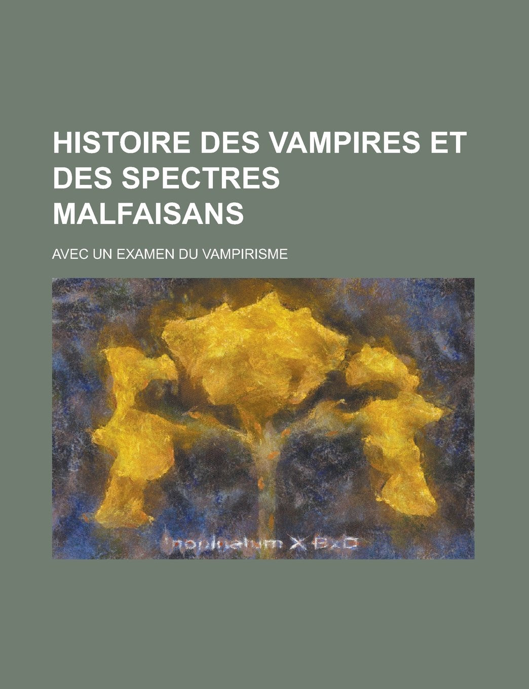 Histoire Des Vampires Et Des Spectres Malfaisans; Avec Un Examen Du Vampirisme book
