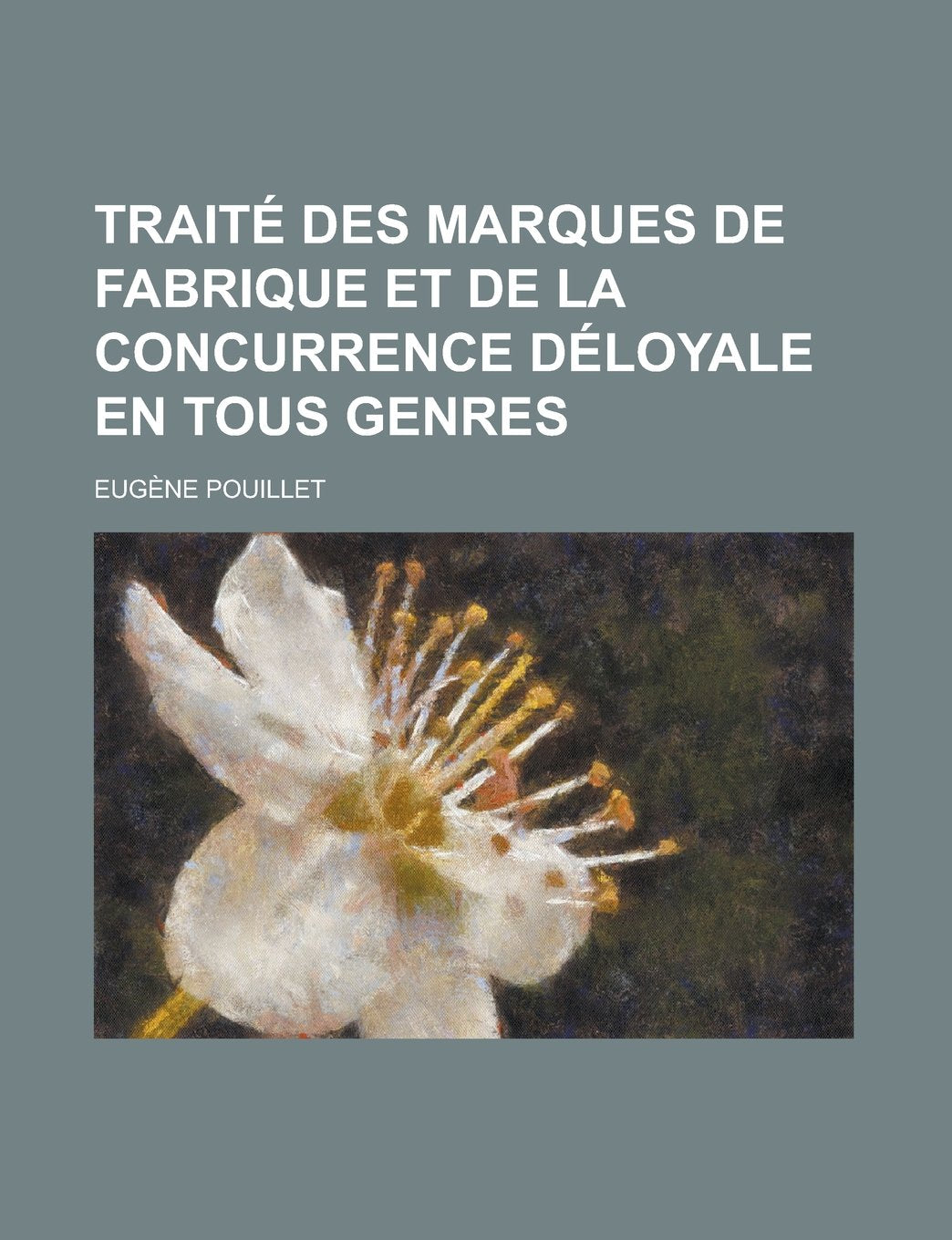 Traite Des Marques de Fabrique Et de la Concurrence Deloyale En Tous Genres book