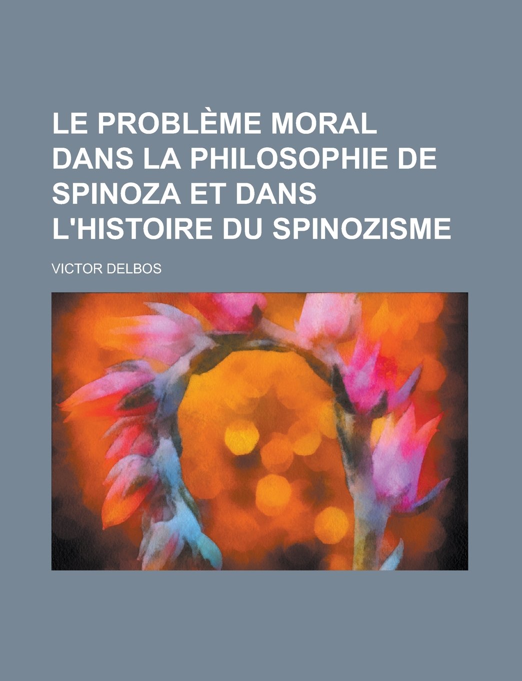 Le Probl Me Moral Dans La Philosophie de Spinoza Et Dans L'Histoire Du Spinozisme book