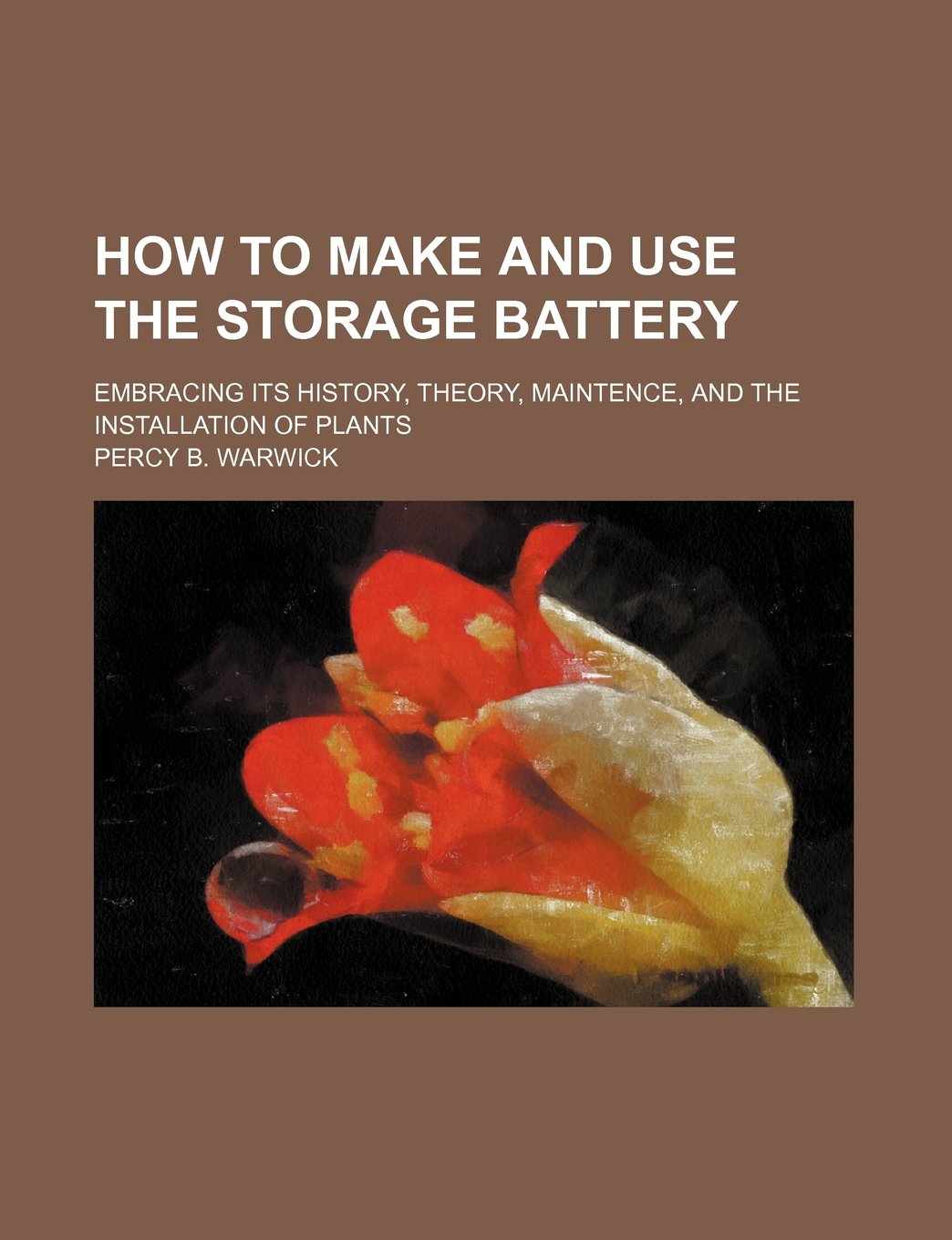How to Make and Use the Storage Battery; Embracing Its History, Theory, Maintence, and the Installation of Plants Business & Technology