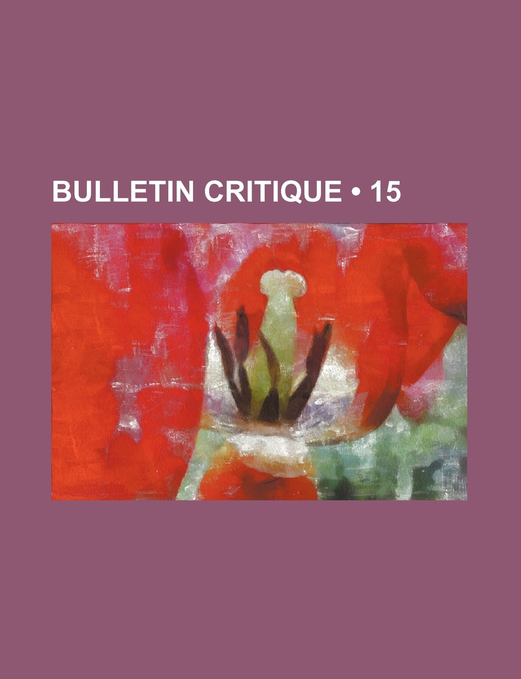 Bulletin Critique (15) Books