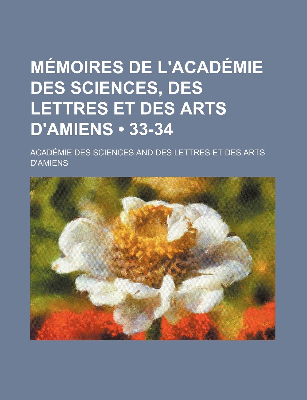 Memoires de L'Academie Des Sciences, Des Lettres Et Des Arts D'Amiens (33-34) Books