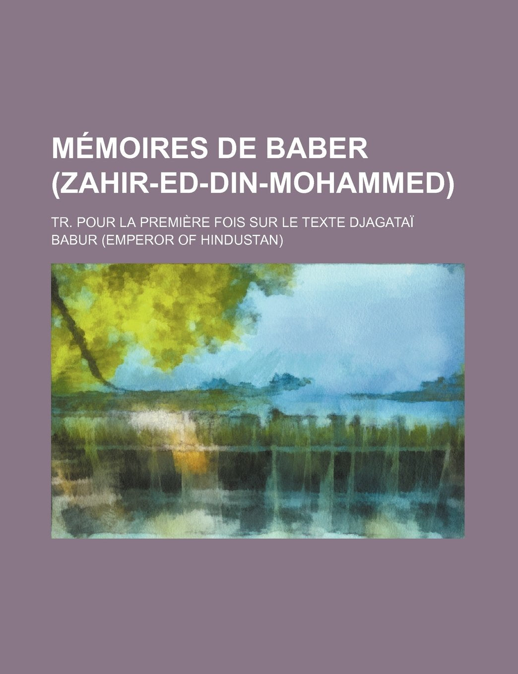 Memoires de Baber (Zahir-Ed-Din-Mohammed); Tr. Pour La Premiere Fois Sur Le Texte Djagatai Books