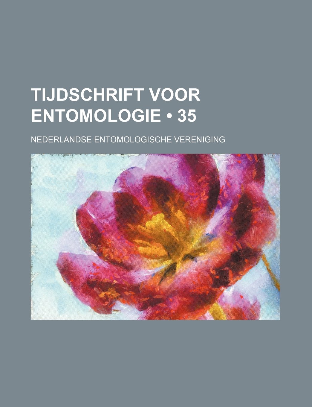 Tijdschrift Voor Entomologie (35) Books