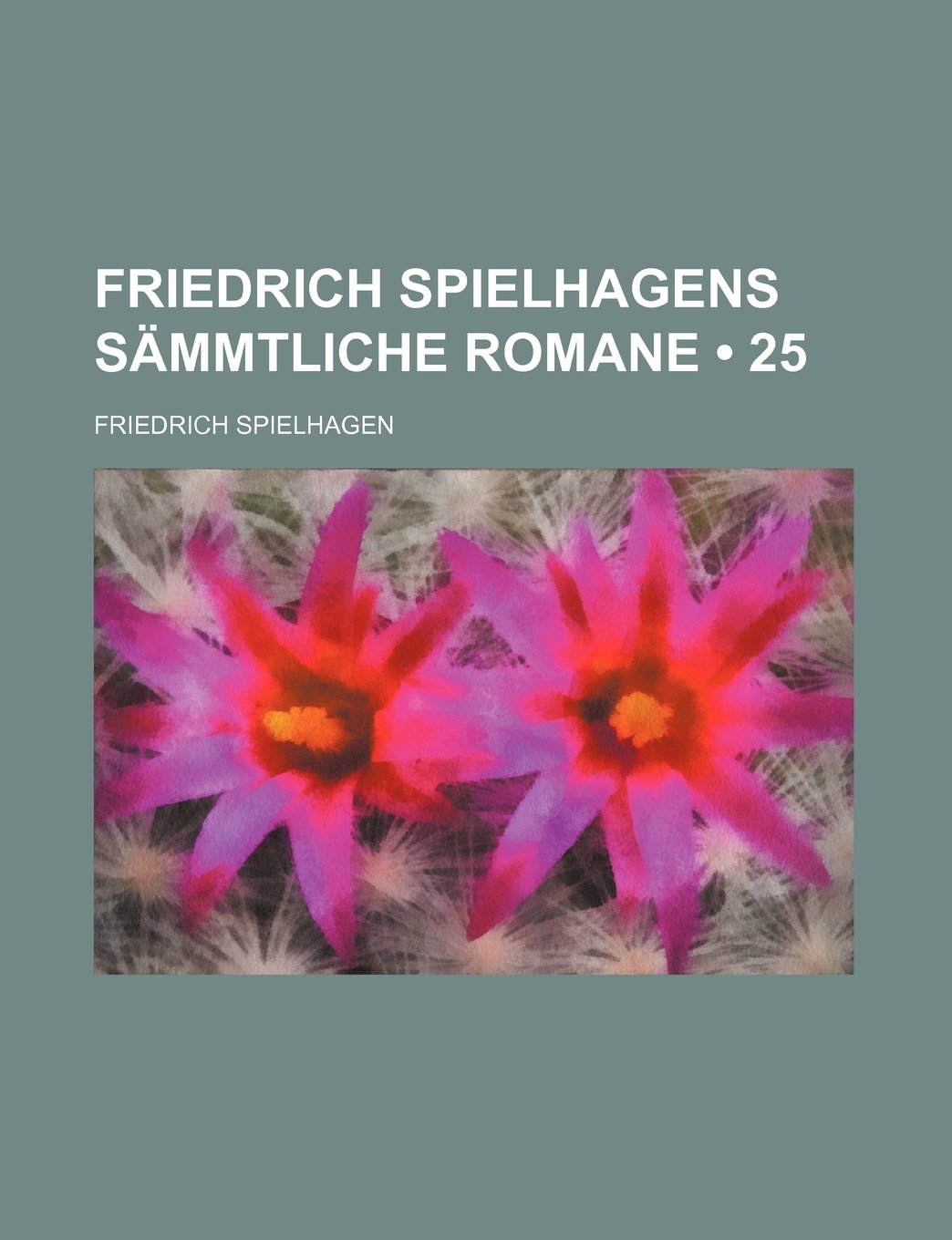 Friedrich Spielhagens Sammtliche Romane (25) Politics & History