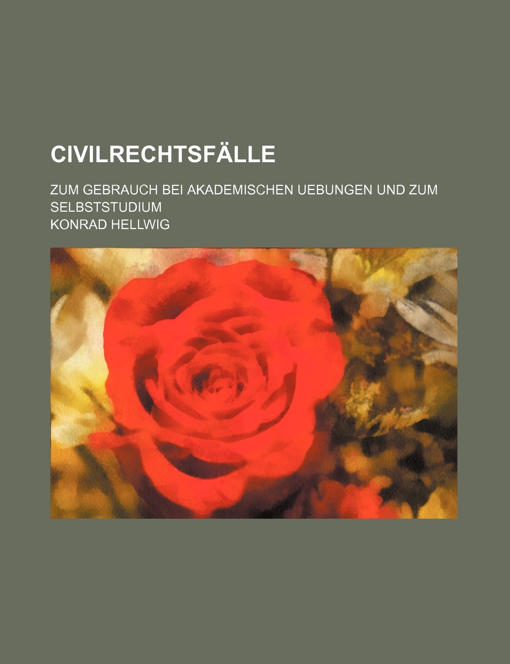 Civilrechtsfalle; Zum Gebrauch Bei Akademischen Uebungen Und Zum Selbststudium Books