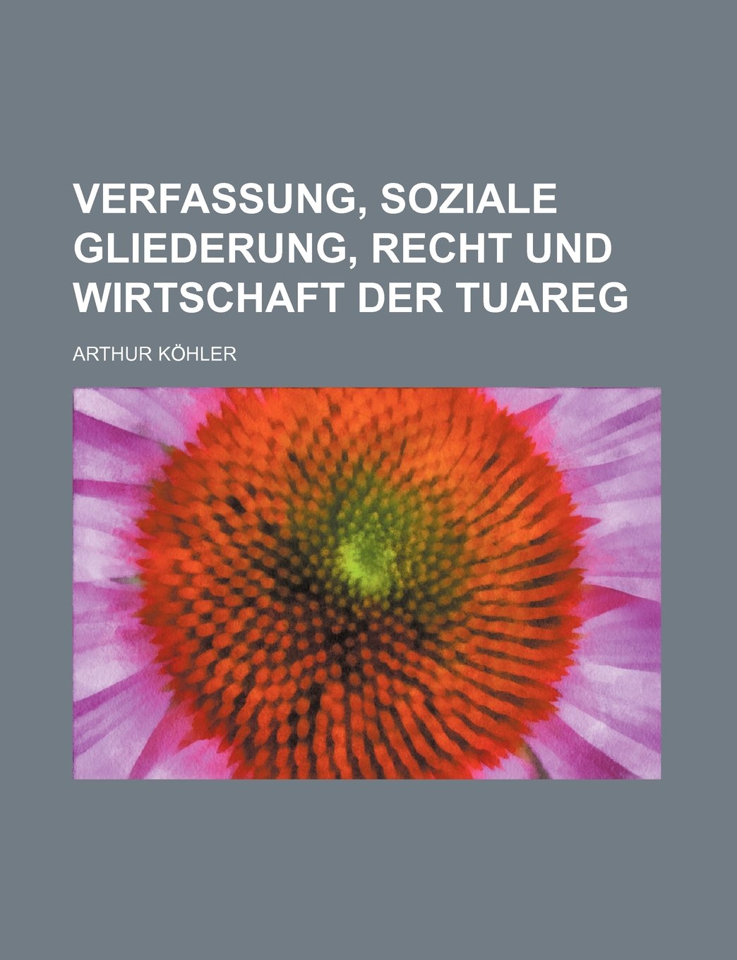Verfassung, Soziale Gliederung, Recht Und Wirtschaft Der Tuareg Books