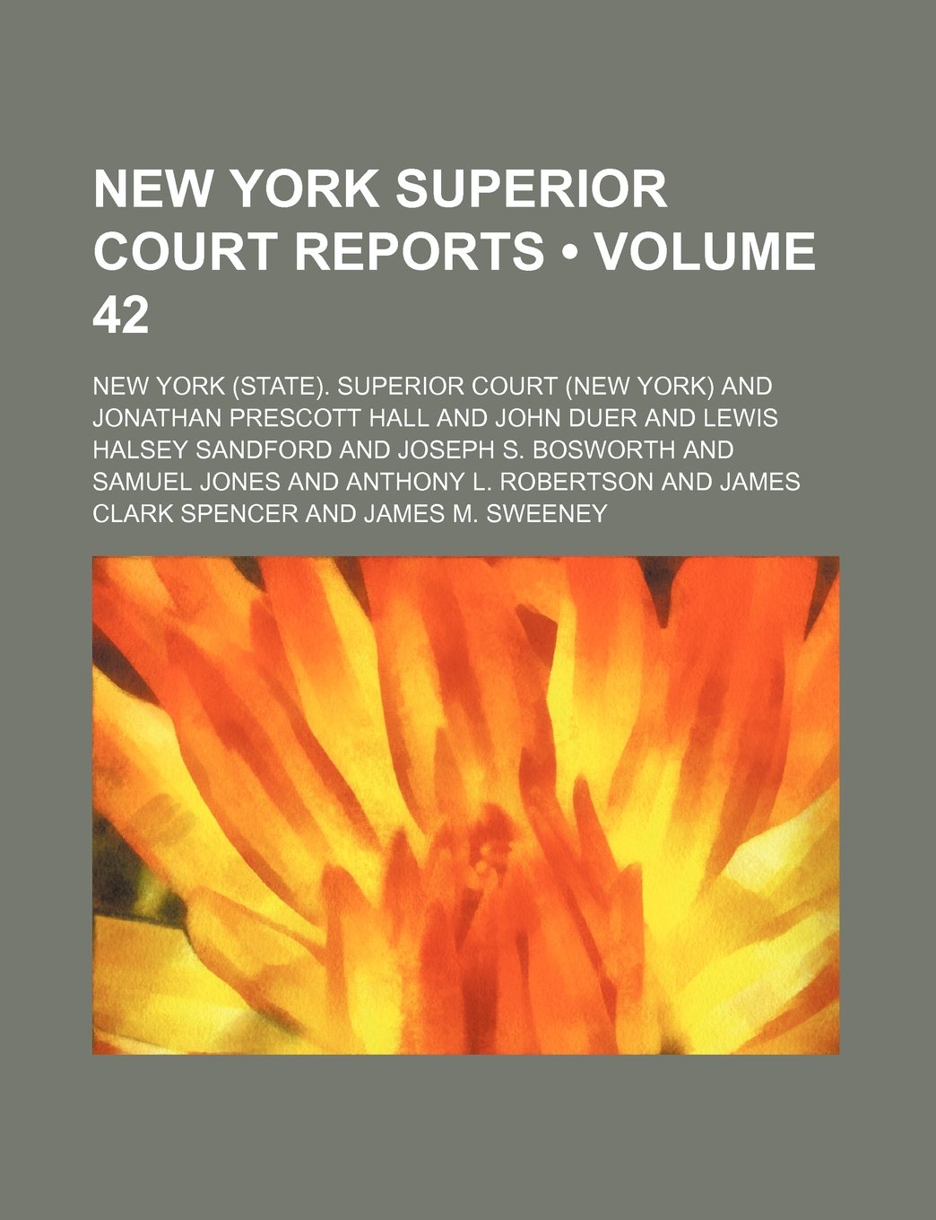 New York Superior Court Reports (Volume 42) Books