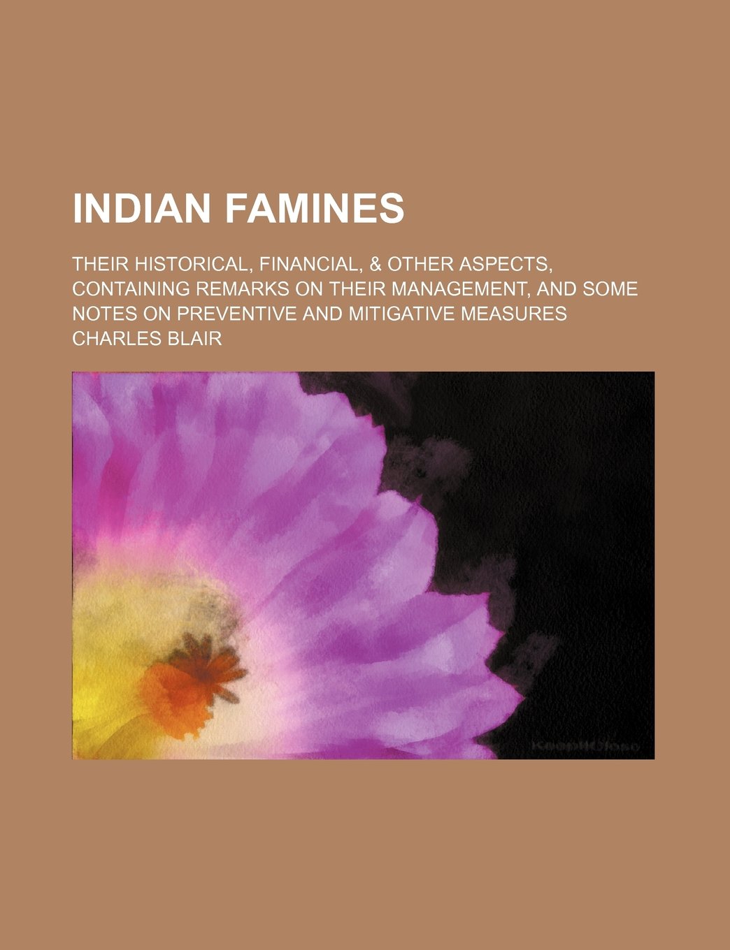 Indian Famines; Their Historical, Financial, & Other Aspects, Containing Remarks on Their Management, and Some Notes on Preventive and Mitigative Measures Books
