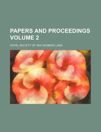 Papers and Proceedings Volume 2 Books