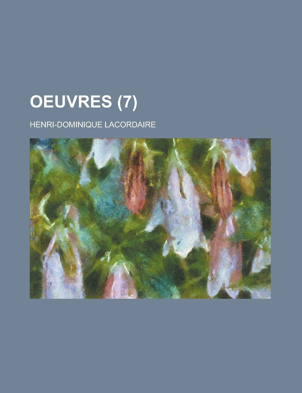 Oeuvres (7) Books