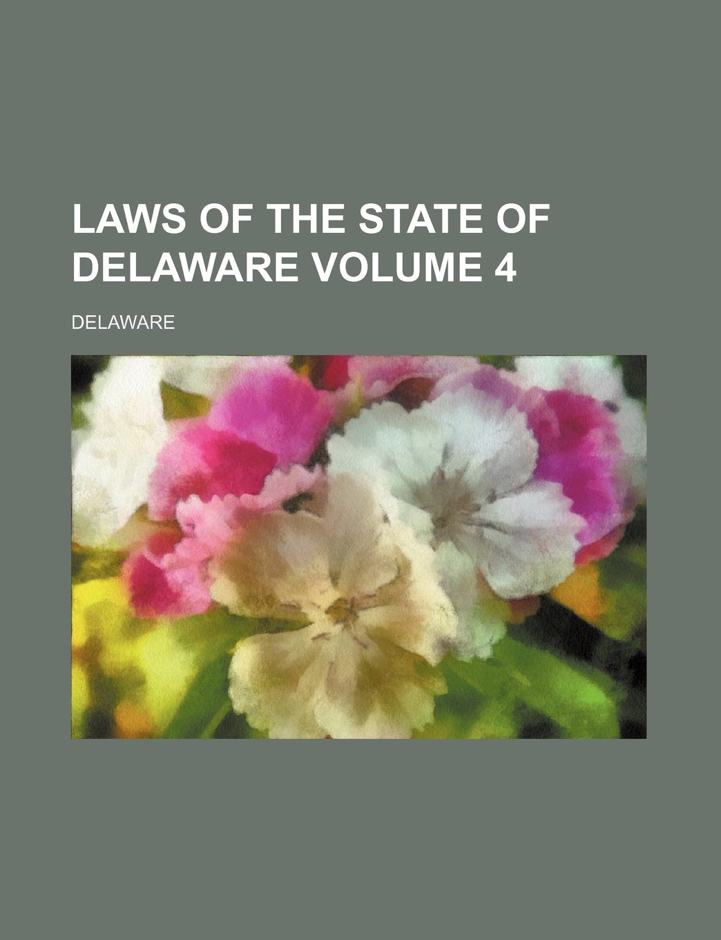 Laws of the State of Delaware Volume 4 Law