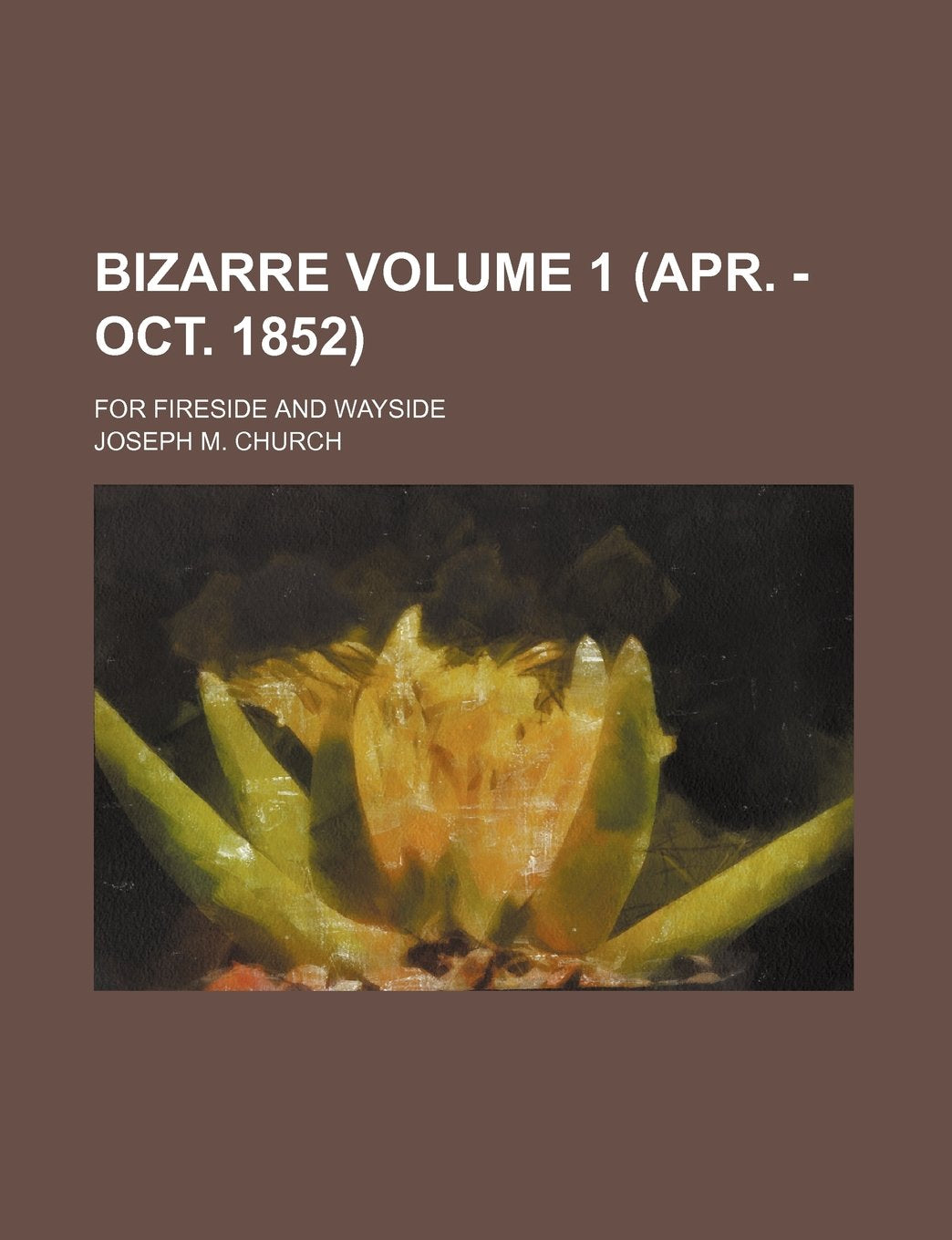 Bizarre; for fireside and wayside Volume 1 (Apr. -Oct. 1852) Books