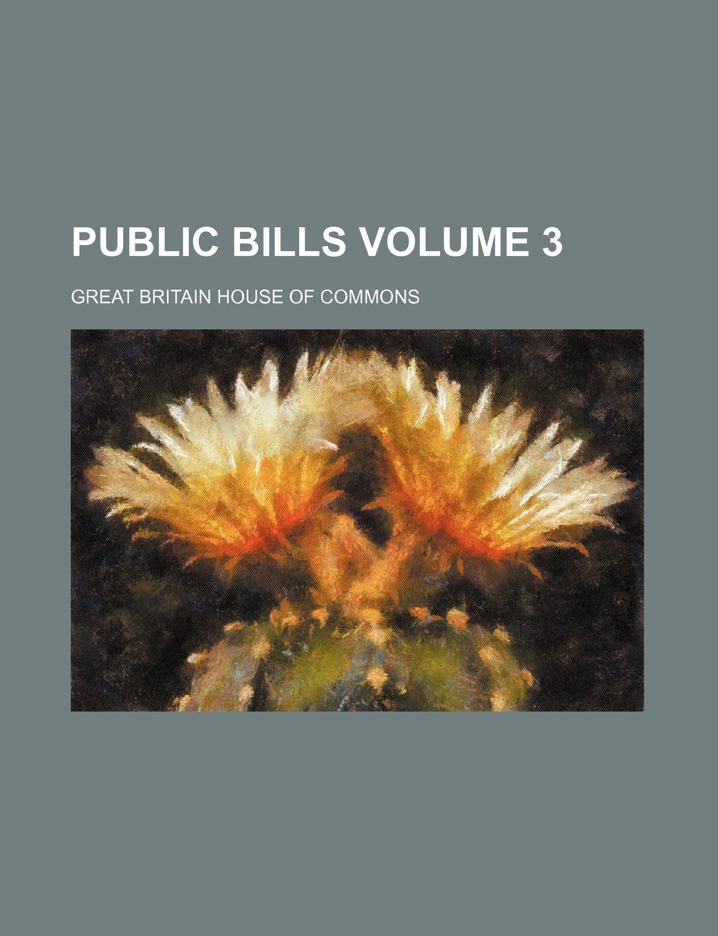 Public Bills Volume 3 Books