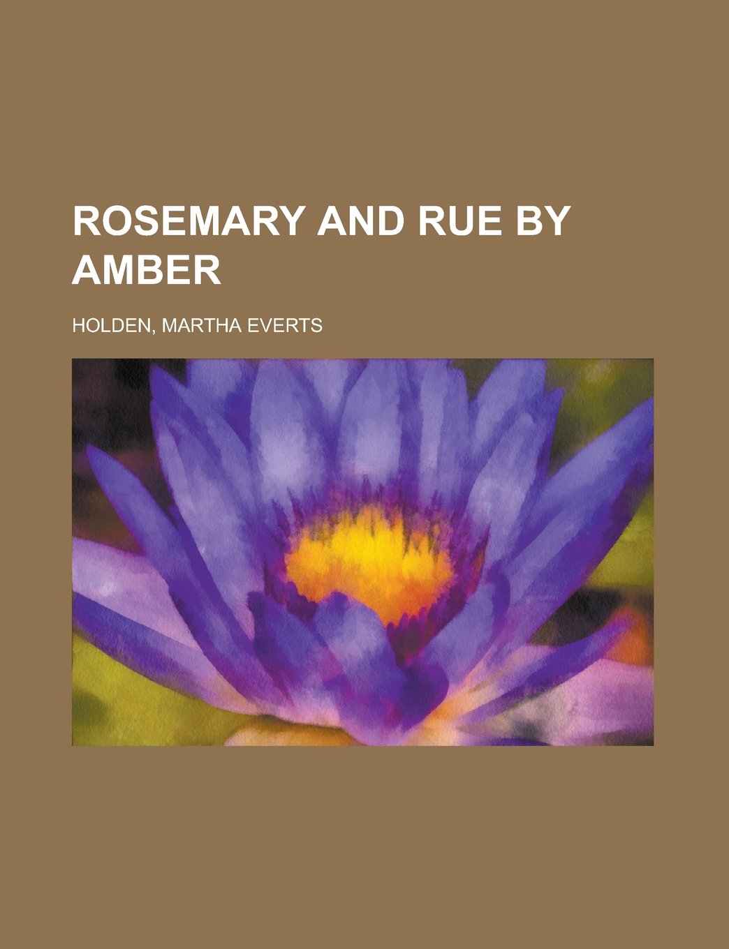 Rosemary and Rue by Amber Books
