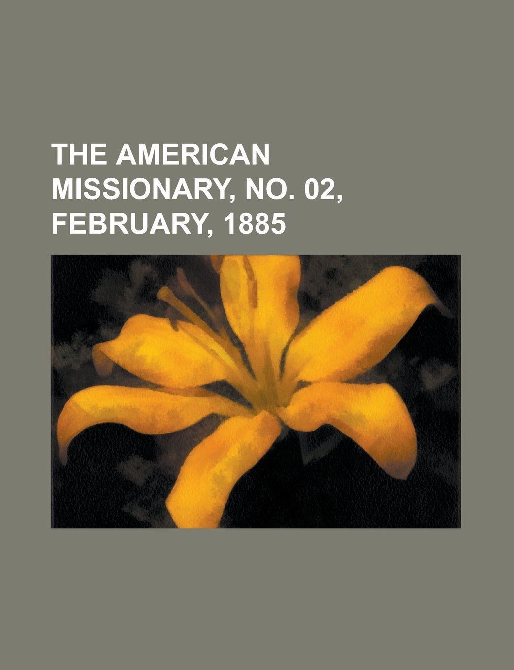 The American Missionary, No. 02, February, 1885 Volume 39 Books