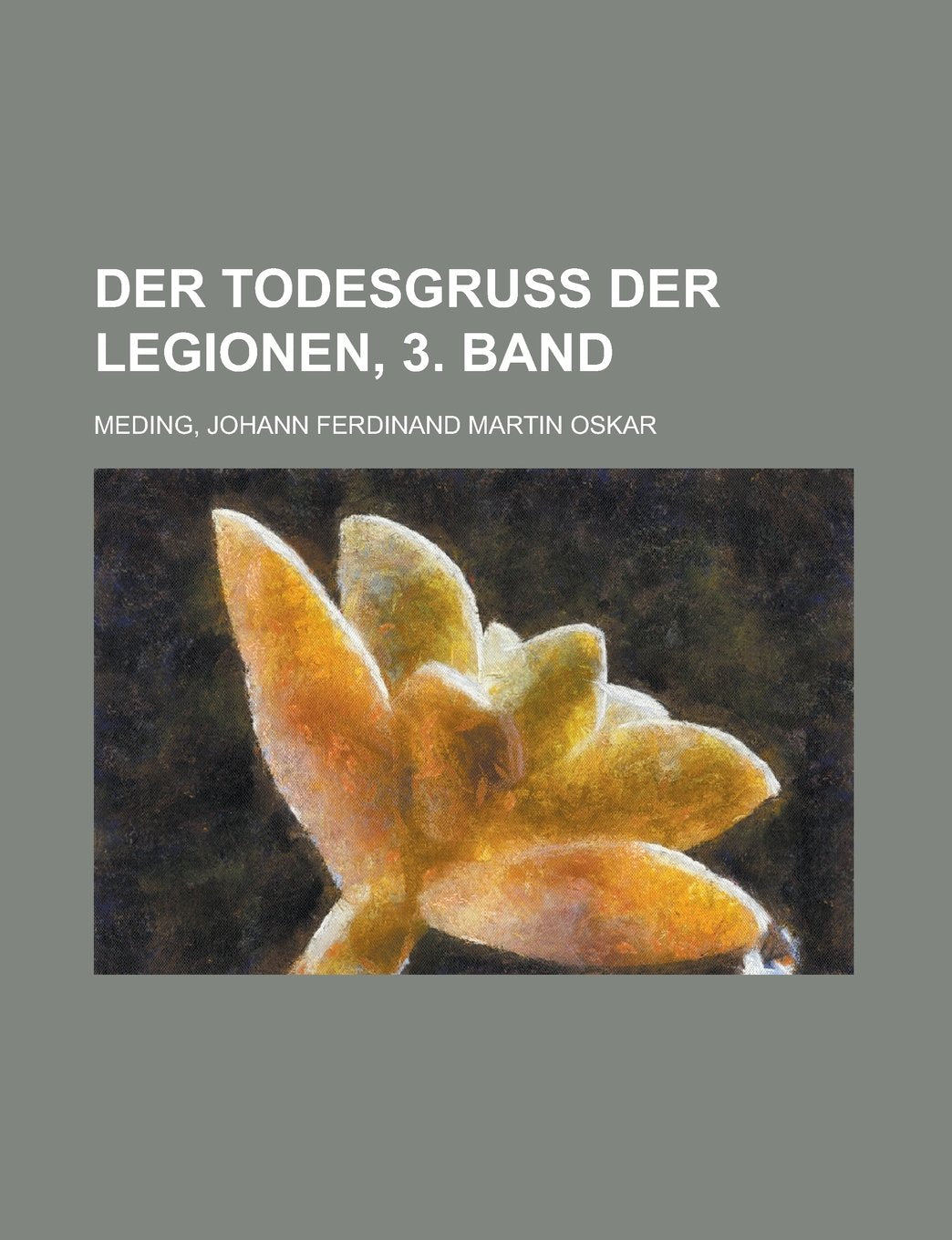 Der Todesgruss Der Legionen, 3. Band Contemporary literature