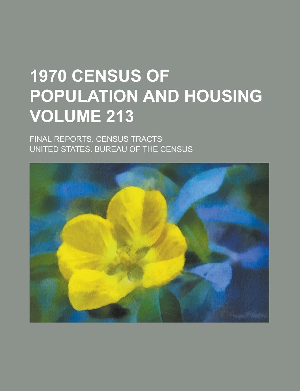 1970 census of population and housing; Final reports. census tracts Volume 213 Books