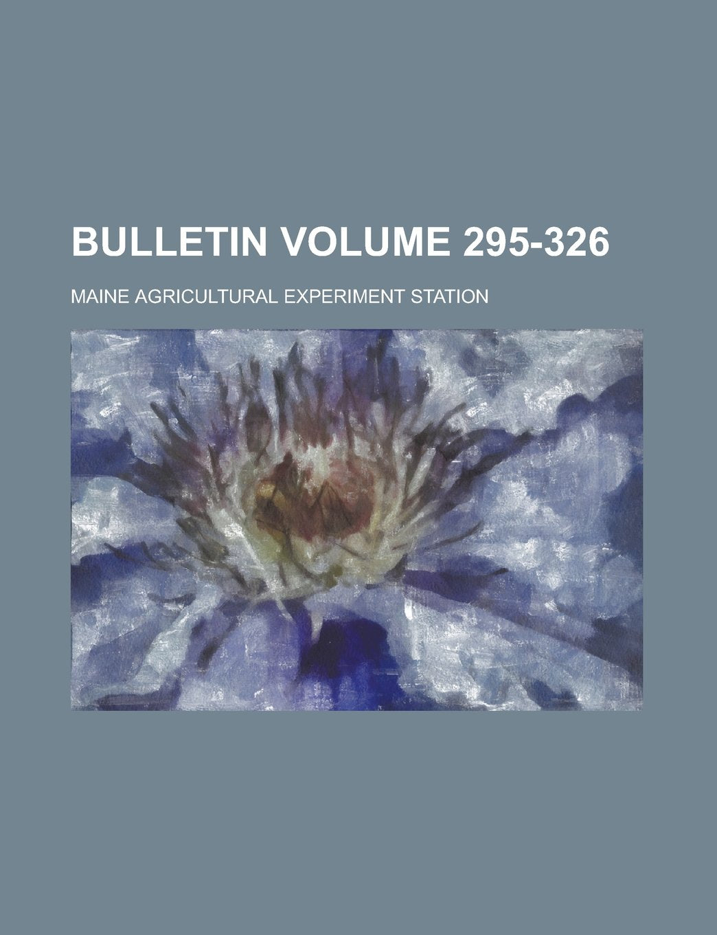 Bulletin Volume 295-326 Books