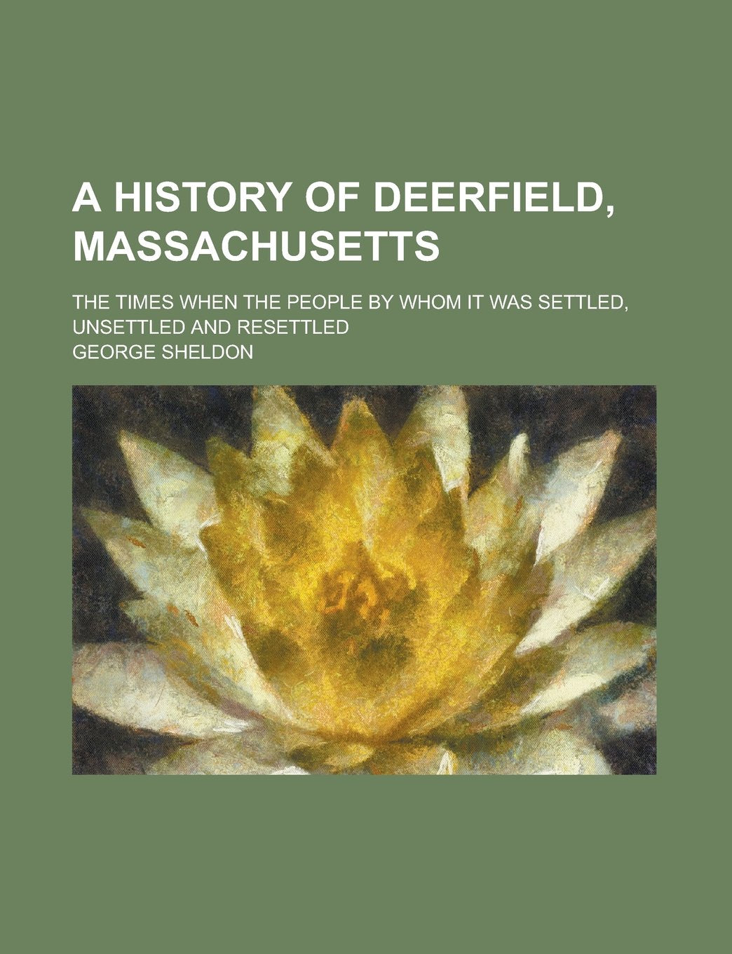A History of Deerfield, Massachusetts; the times when the people by whom it was settled, unsettled and resettled Books