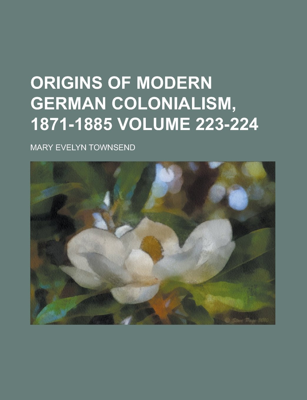 Origins of Modern German Colonialism, 1871-1885 Volume 223-224 Contemporary literature