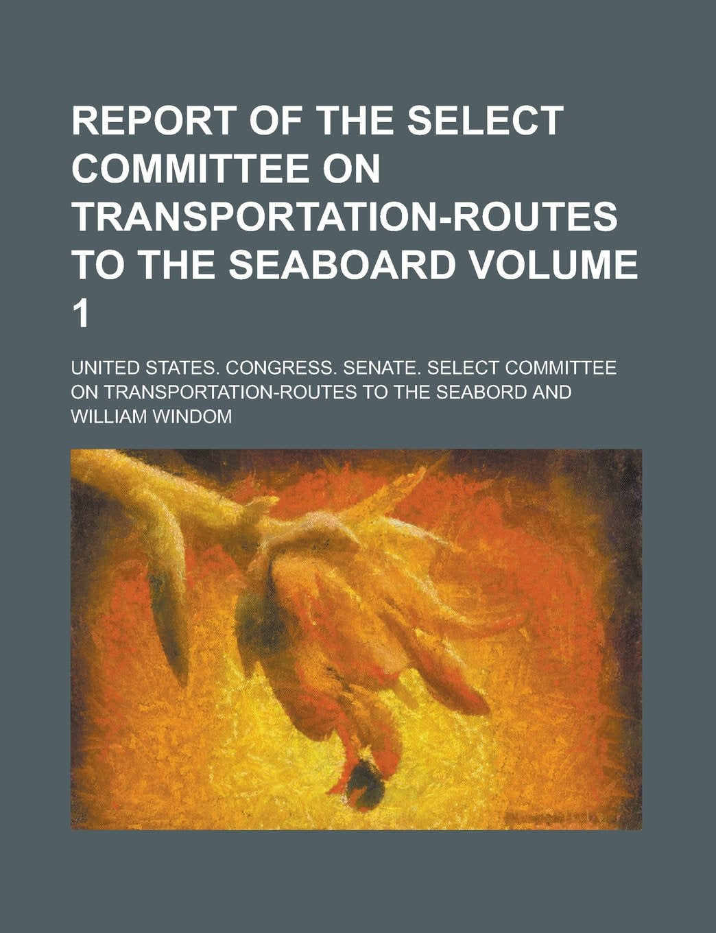 Report of the Select committee on transportation-routes to the seaboard Volume 1 Books