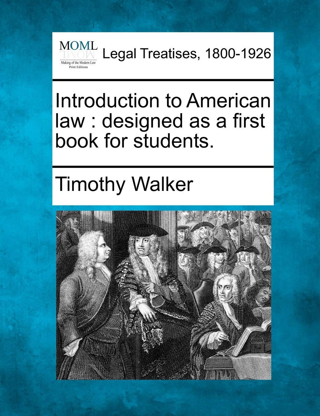 Introduction to American law: designed as a first book for students. Law