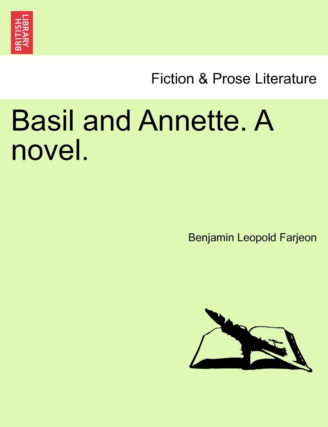 Product Image: Basil and Annette. a Novel.