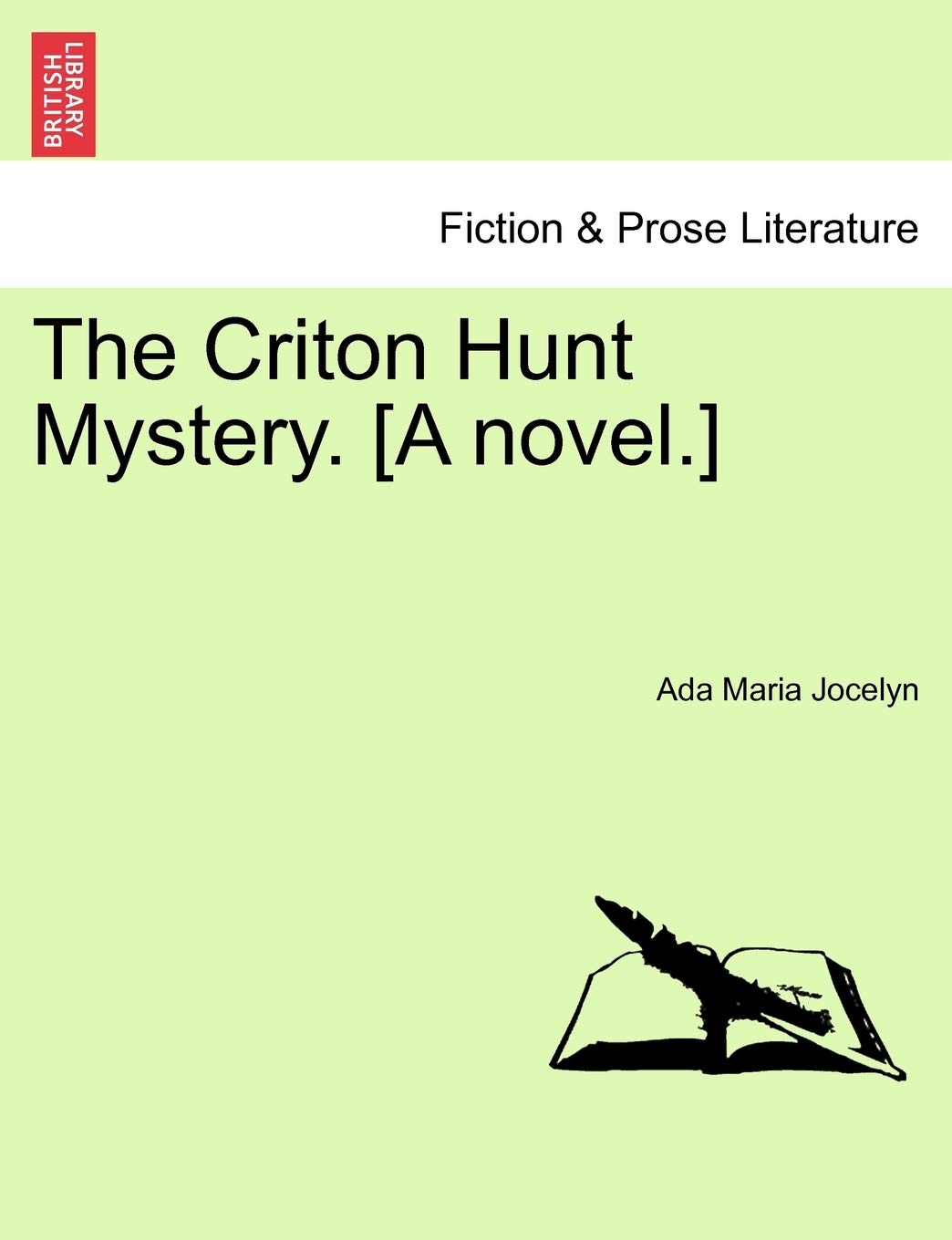 Product Image: The Criton Hunt Mystery.