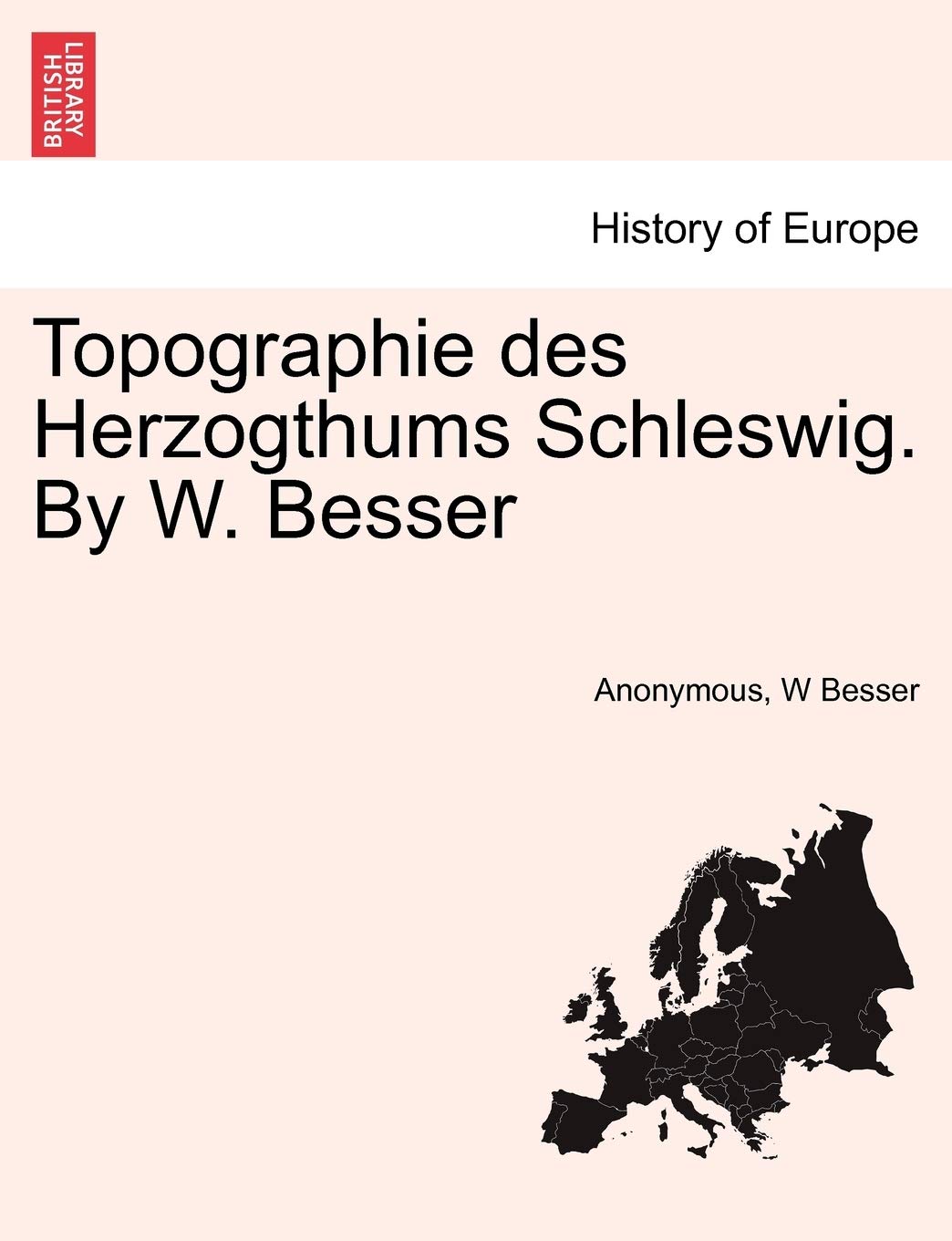 Topographie Des Herzogthums Schleswig, Zweiter Theil Geology & Geography