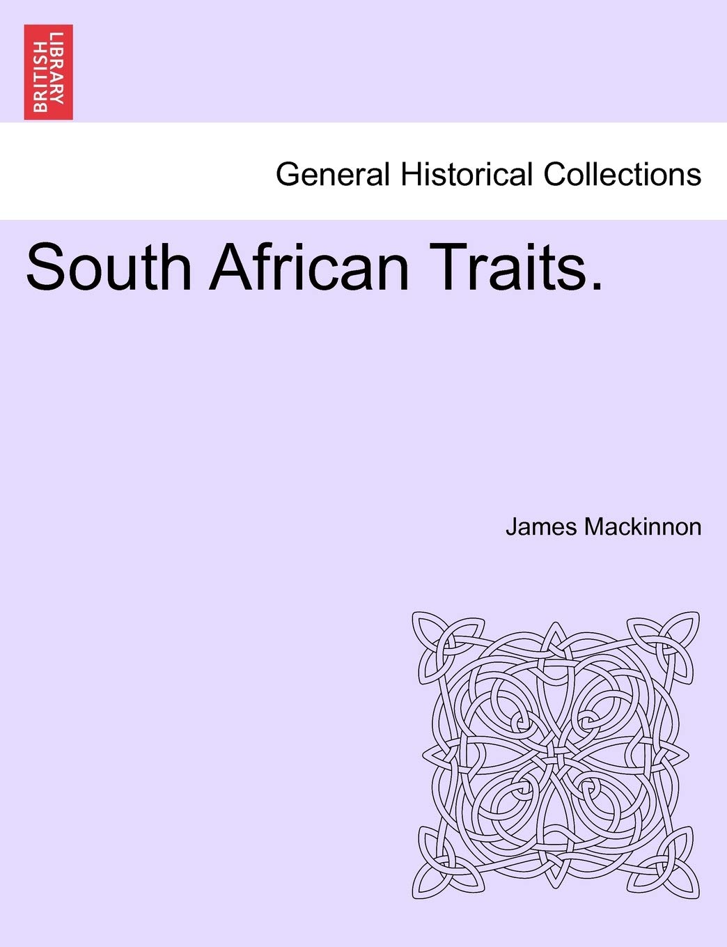 South African Traits. Politics & History books