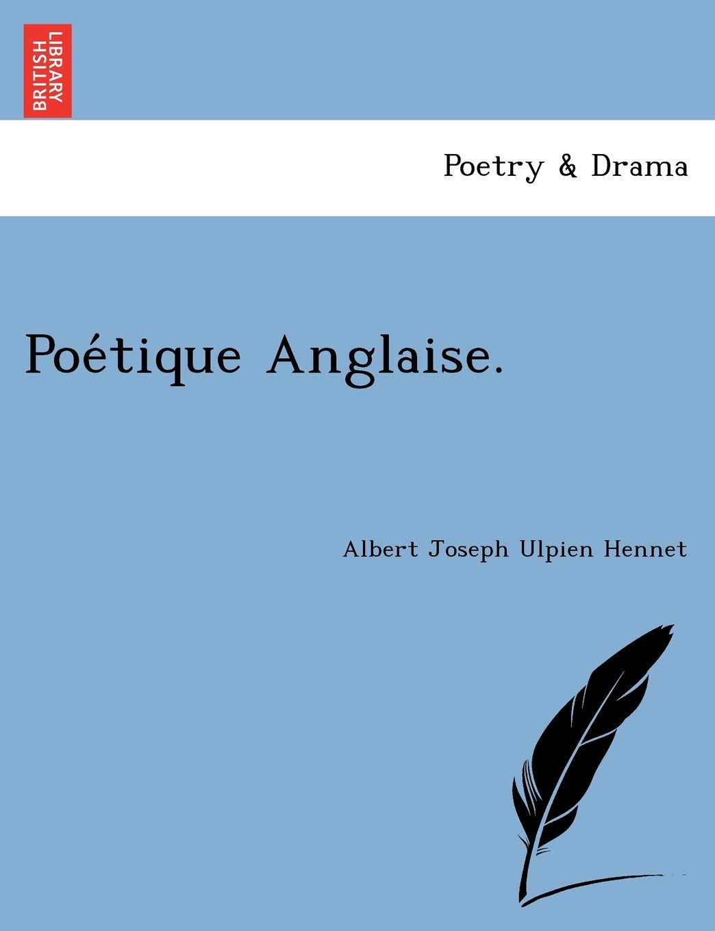 Poe Tique Anglaise. book