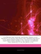Articles on CTA Brown Line Stations, Including: Quincy (CTA), Belmont (CTA North Side Main Line), Washington/Wells (CTA), Merchandise Mart (CTA), Chic book