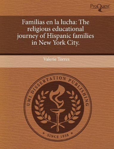 Familias En La Lucha: The Religious Educational Journey of Hispanic Families in New York City Education & Training