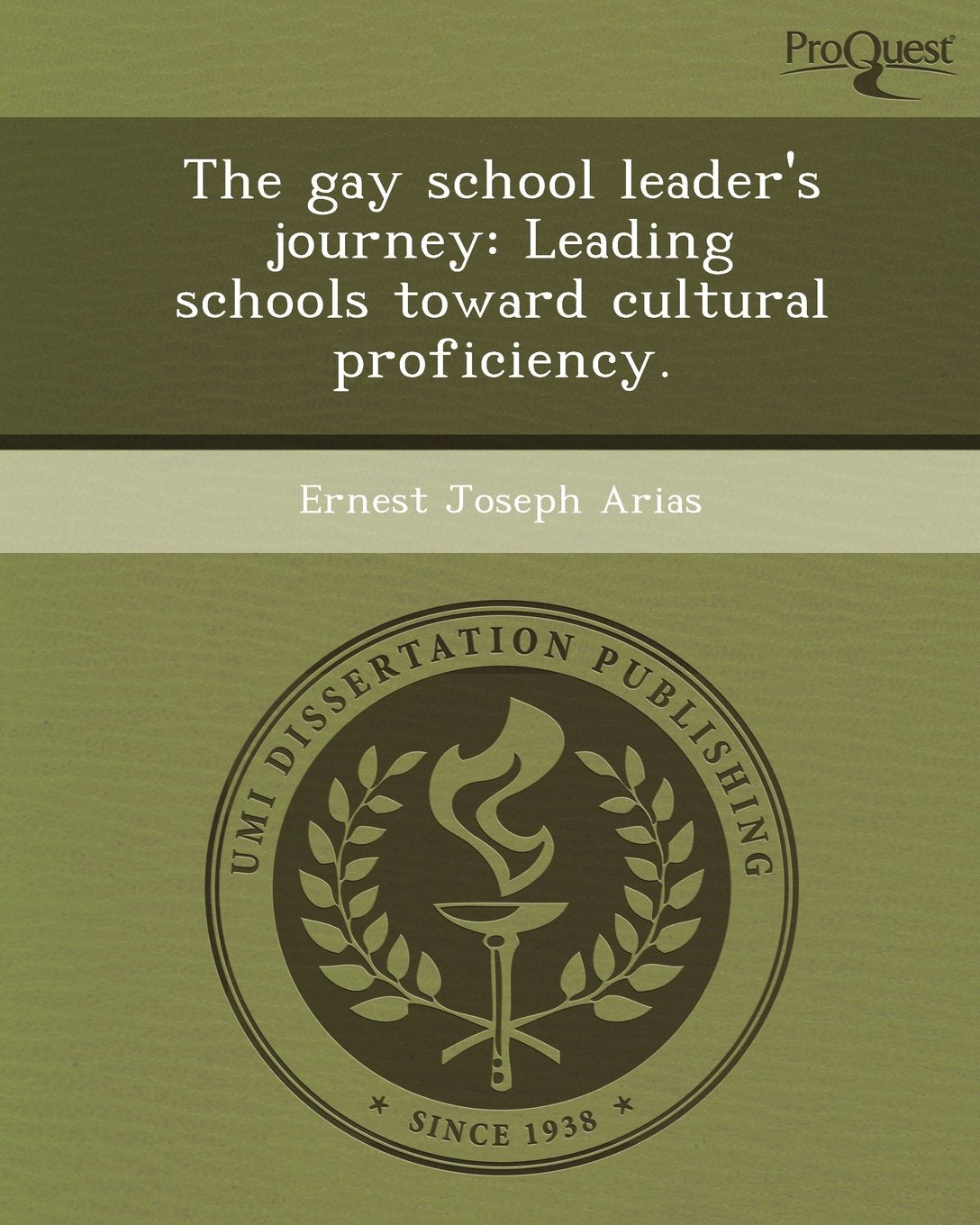 The Gay School Leader's Journey: Leading Schools Toward Cultural Proficiency Education & Training