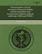 Determination of Local Structures of Layered Niobate Natural Sciences