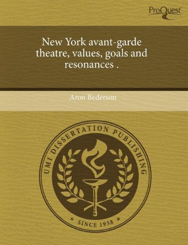 New York Avant-Garde Theatre Film, Art & Culture