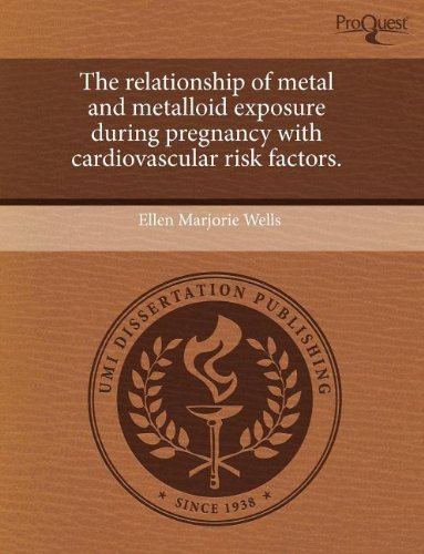 The Relationship of Metal and Metalloid Exposure During Pregnancy with Cardiovascular Risk Factors Social Sciences