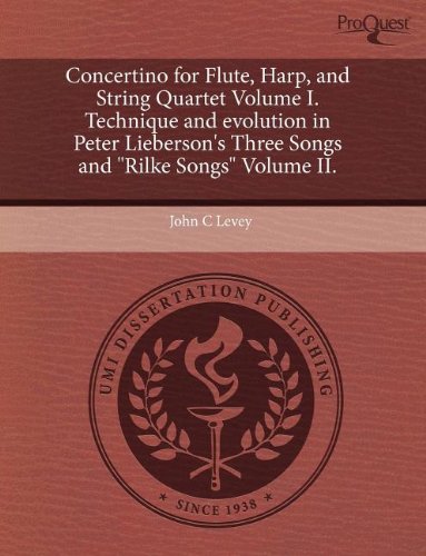 Product Image: Concertino for Flute