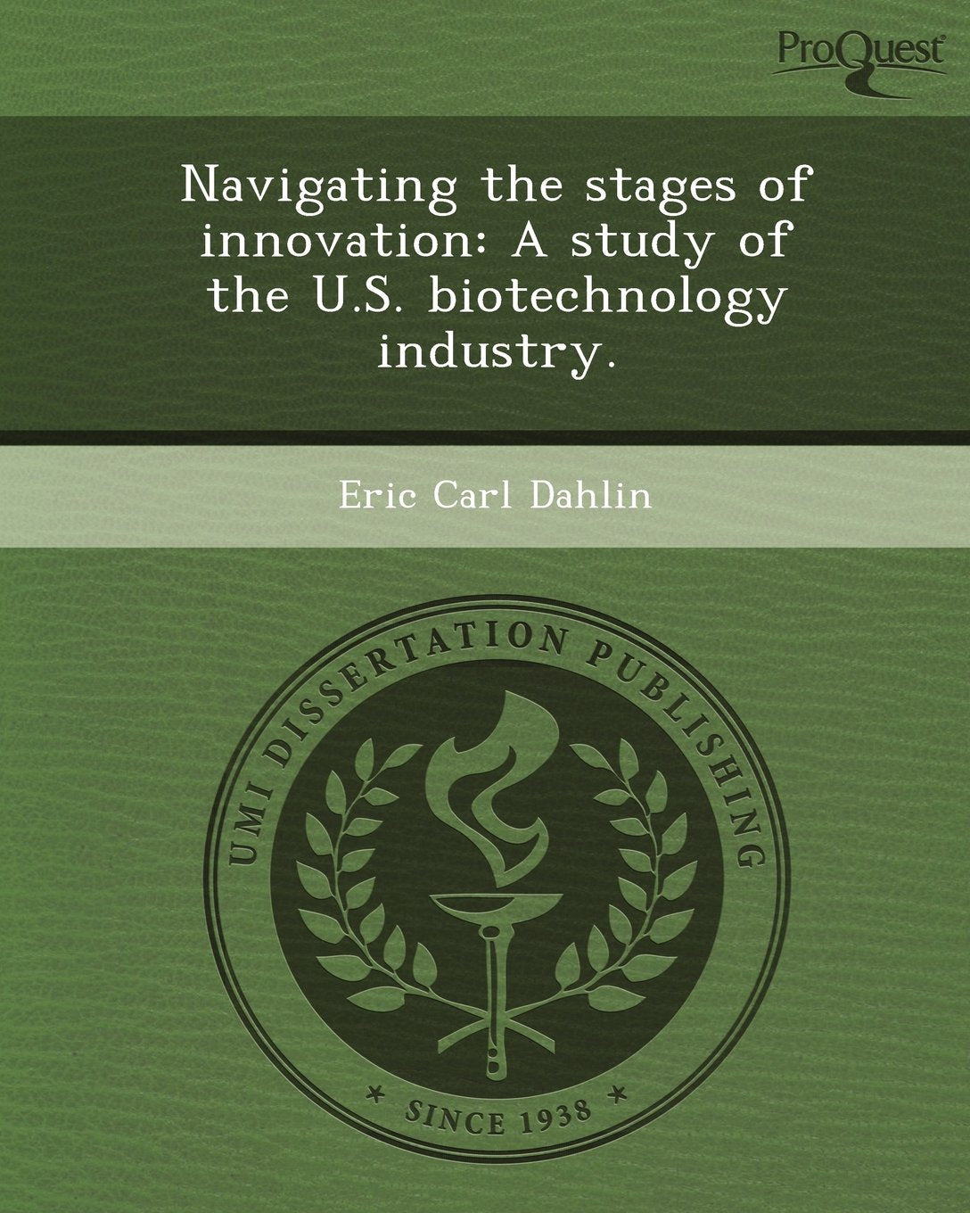 Navigating the Stages of Innovation: A Study of the U.S book