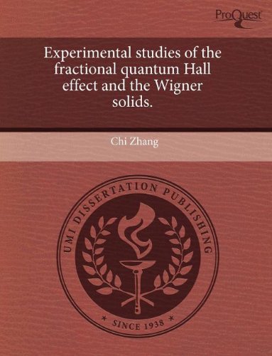 Experimental Studies of the Fractional Quantum Hall Effect and the Wigner Solids Natural Sciences
