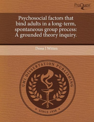 Psychosocial Factors That Bind Adults in a Long-Term Psychology