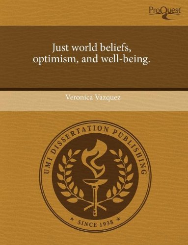 Product Image: Just World Beliefs
