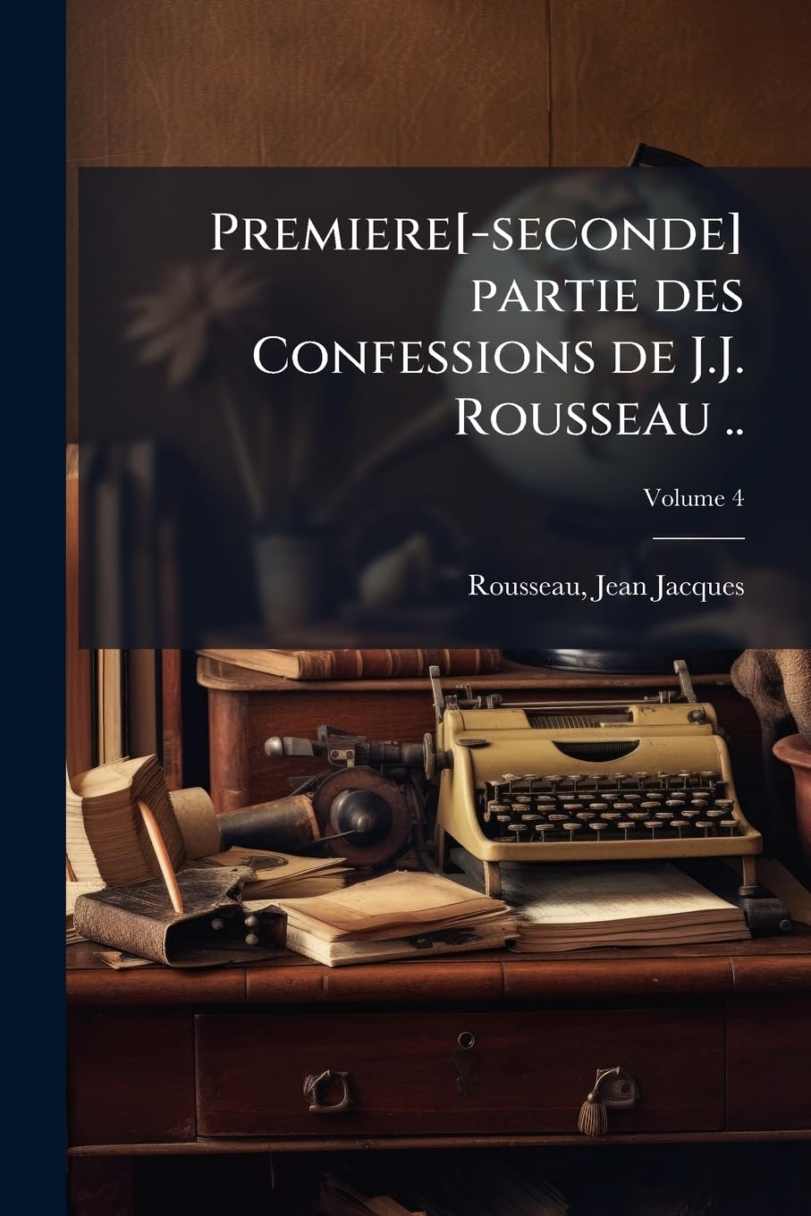 Premiere Partie Des Confessions de J.J. Rousseau .. Volume 4 book