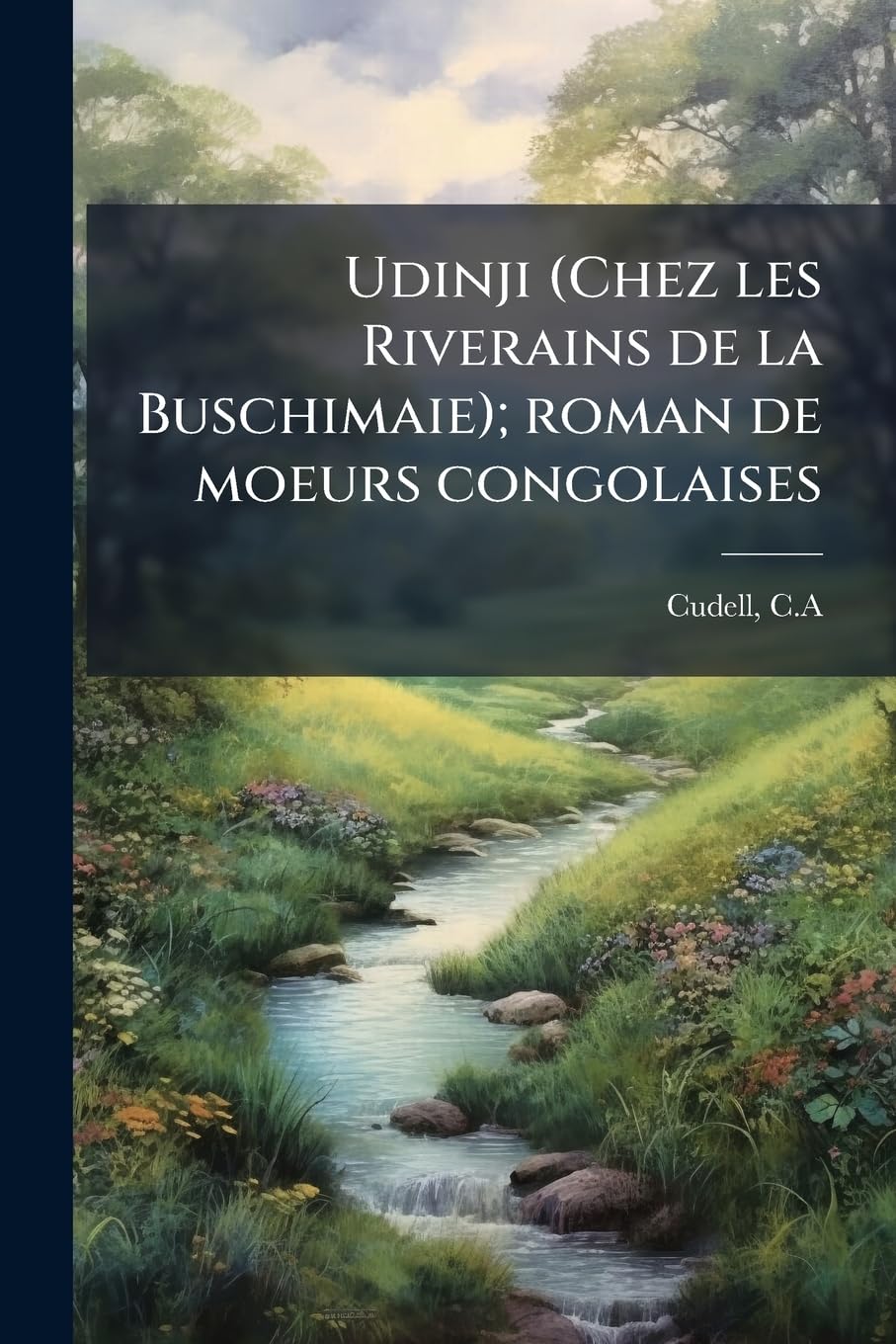 Udinji (Chez les Riverains de la Buschimaie); roman de moeurs congolaises book