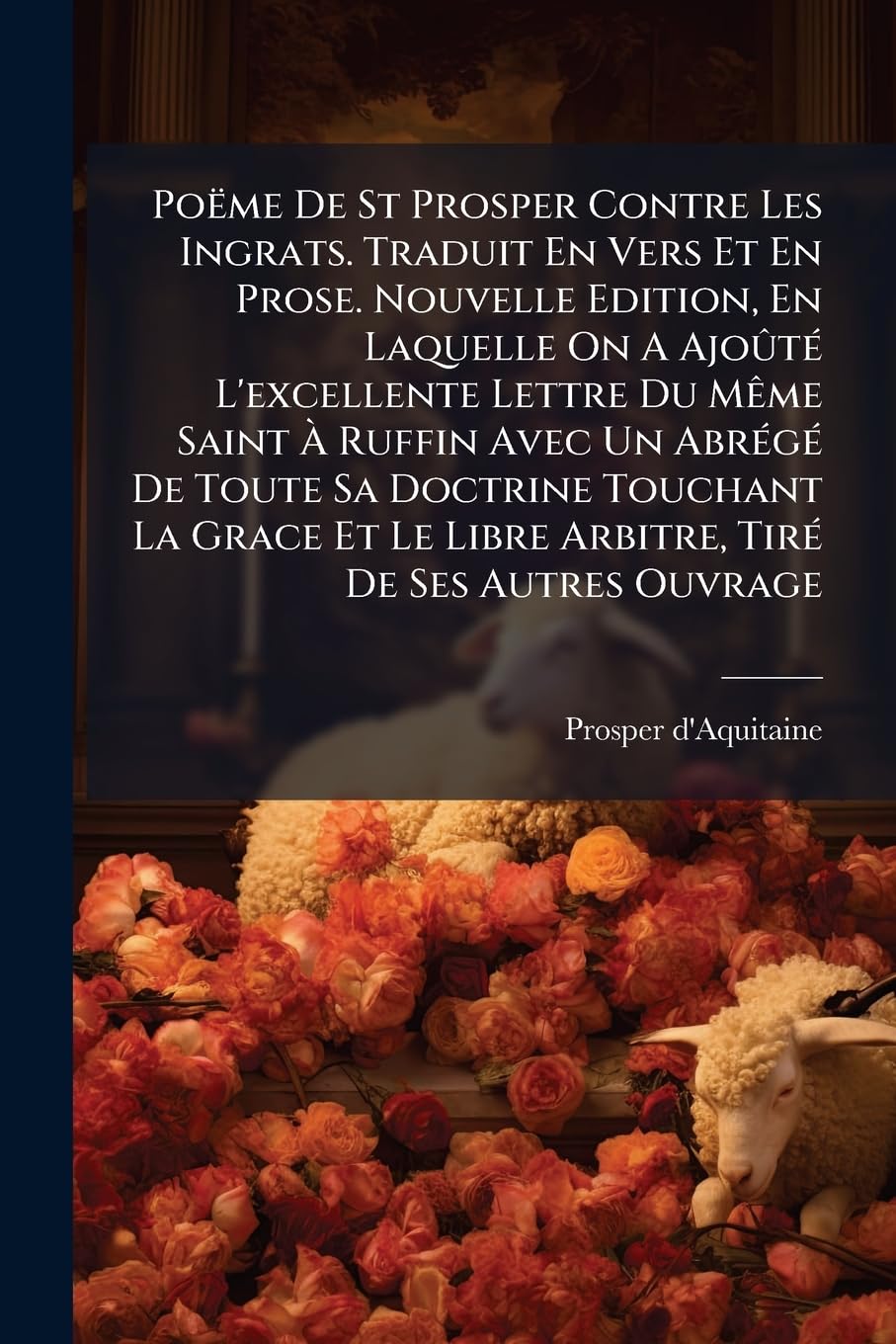 Poëme De St Prosper Contre Les Ingrats. Traduit En Vers Et En Prose. Nouvelle Edition, En Laquelle On A Ajoûté L'excellente Lettre Du Même Saint À ... Le Libre Arbitre, Tiré De Ses Autres Ouvrage book