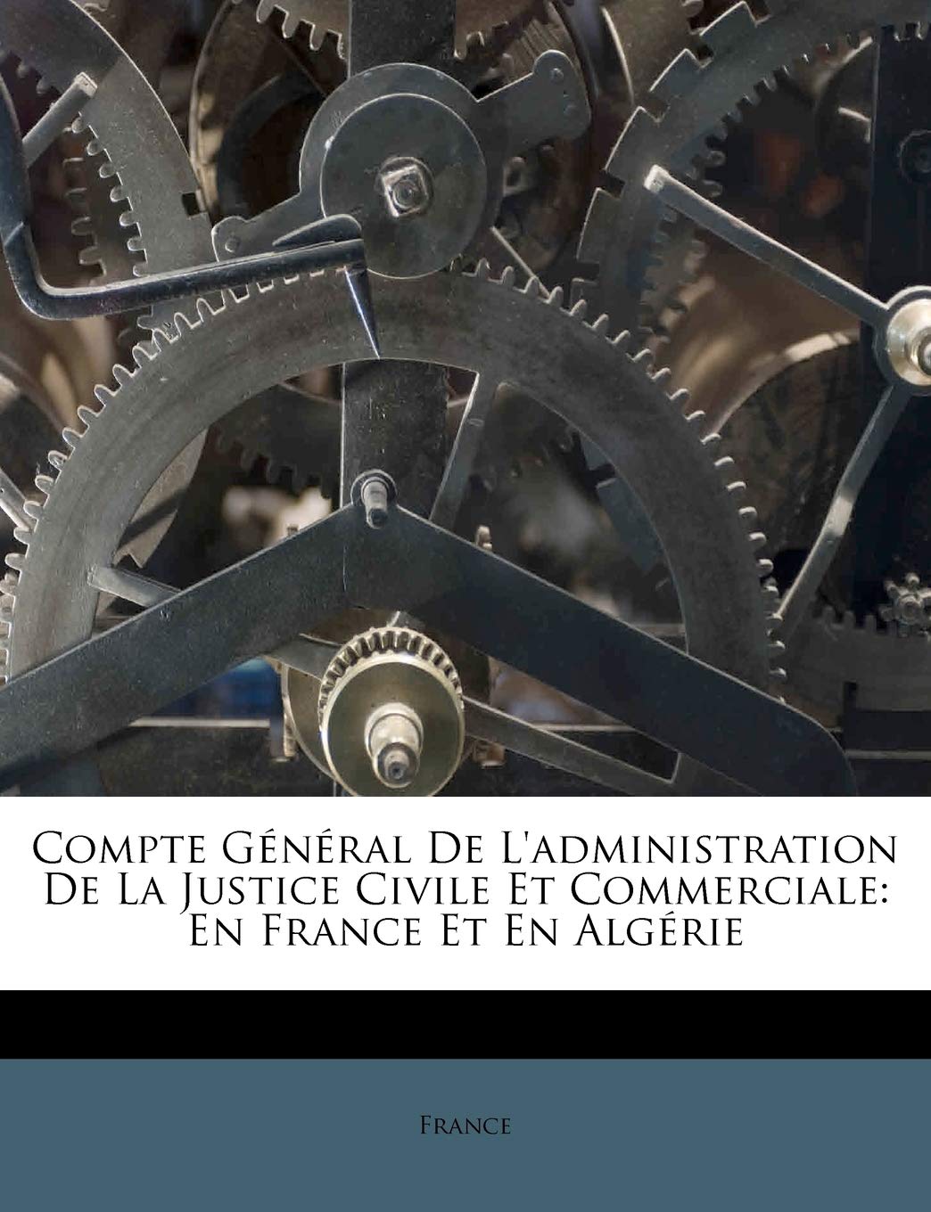 Compte General de L'Administration de La Justice Civile Et Commerciale: En France Et En Algerie book